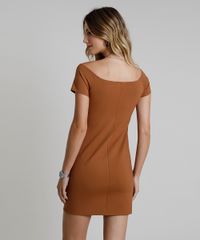Vestido-Feminino-Curto-Ombro-a-Ombro-Manga-Curta--Caramelo-9936448-Caramelo_2