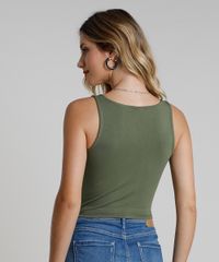 Regata-Feminina-Basica-com-No-Decote-Redondo-Verde-Militar-1-9660276-Verde_Militar_1_2