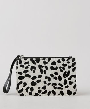 Carteira-Feminina-Holografica-com-Paetes-e-Alca-de-Mao-Off-White---Preta-9901243-Off_White_-_Preto_1