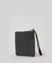 Carteira-Feminina-Holografica-com-Paetes-e-Alca-de-Mao-Off-White---Preta-9901243-Off_White_-_Preto_5