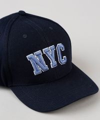 Bone-Masculino-Aba-Curva-com-Bordado--NYC--Azul-Marinho-9897826-Azul_Marinho_3