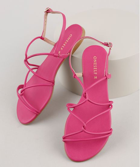 Rasteirinha-Feminina-Oneself-com-Tira-Trancada-Pink-9883161-Pink_1