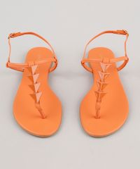 Rasteirinha-Feminina-Oneself-com-Aviamentos-Laranja-9883162-Laranja_5
