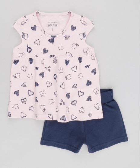Conjunto-de-Blusa-Estampada-Rosa---Short--Azul-Marinho-8503738-Azul_Marinho_1