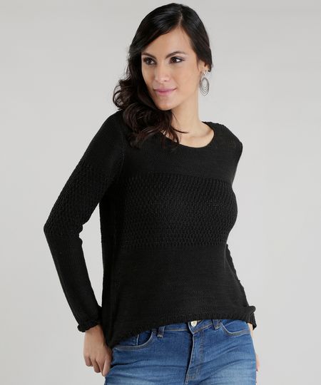 Sueter-em-Trico-com-Lurex-Preto-8490639-Preto_1 Sueter-em-Trico-com-Lurex-Preto-8490639-Preto_1