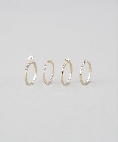 Kit-de-4-Aneis-Dourado-8624469-Dourado_1