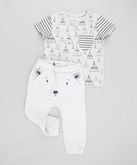 Calca-em-Moletom-de-Algodao---Sustentavel--Urso--Cinza-Mescla-8490989-Cinza_Mescla_3