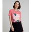 Blusa-Feminina-com-Estampa-Tropical-Manga-Curta-Decote-Redondo-Coral-9861763-Coral_1