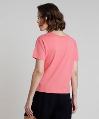Blusa-Feminina-com-Estampa-Tropical-Manga-Curta-Decote-Redondo-Coral-9861763-Coral_2