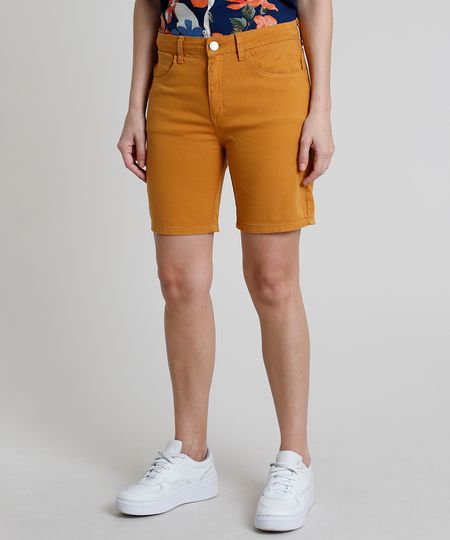 Bermuda-da-Sarja-Feminina-Ciclista-Cintura-Alta-Mostarda-9889652-Mostarda_1 Bermuda-da-Sarja-Feminina-Ciclista-Cintura-Alta-Mostarda-9889652-Mostarda_1