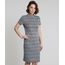 Vestido-Feminino-Curto-Estampado-Xadrez-Manga-Curta-Gola-Alta-Cinza-9937994-Cinza_1