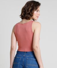 Regata-Feminina-Basica-com-No-Decote-Redondo-Rosa-Escuro-9660276-Rosa_Escuro_2