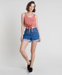 Regata-Feminina-Basica-com-No-Decote-Redondo-Rosa-Escuro-9660276-Rosa_Escuro_3