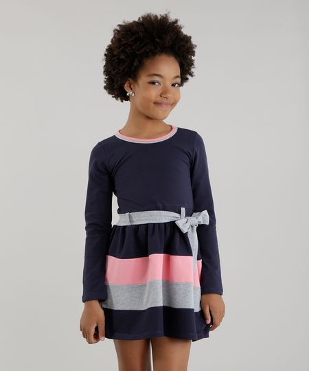 Vestido-com-Laco-Azul-Marinho-8622591-Azul_Marinho_1 Vestido-com-Laco-Azul-Marinho-8622591-Azul_Marinho_1