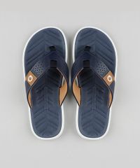 Chinelo Masculino Cartago Azul Marinho Vista de cima