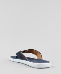 Chinelo Masculino Cartago Azul Marinho Vista Traseira