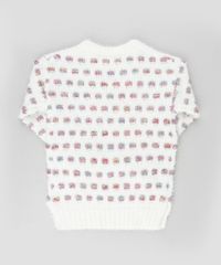 Sueter-Infantil-Estampado-Quadriculado-em-Trico-Felpado-com-Lurex-Off-White-9797542-Off_White_2