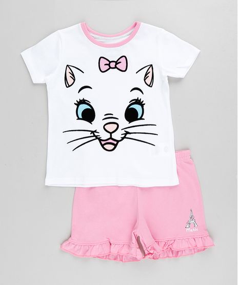 Pijama-Infantil-Marie-Manga-Curta-Off-White-9876984-Off_White_1
