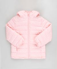 Jaqueta-Infantil-Puffer-Estampada-Floral-com-Capuz-e-Bolsos-Rosa-Claro-9785450-Rosa_Claro_1