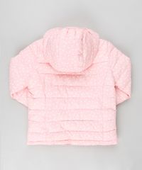 Jaqueta-Infantil-Puffer-Estampada-Floral-com-Capuz-e-Bolsos-Rosa-Claro-9785450-Rosa_Claro_2