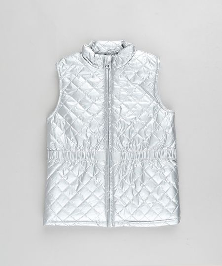 Colete-Infantil-Puffer-Matelasse-Metalizado-Prateado-9782713-Prateado_1