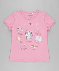 Blusa-Infantil--Unicorns--Manga-Curta-Rosa-9911940-Rosa_1