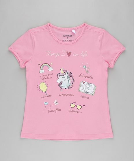 Blusa-Infantil--Unicorns--Manga-Curta-Rosa-9911940-Rosa_1