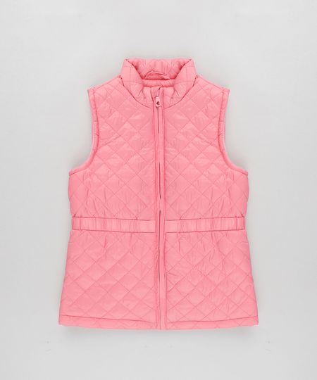 Colete-Infantil-Puffer-Matelasse-Rosa-9782712-Rosa_1 Colete-Infantil-Puffer-Matelasse-Rosa-9782712-Rosa_1