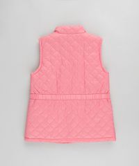 Colete-Infantil-Puffer-Matelasse-Rosa-9782712-Rosa_2