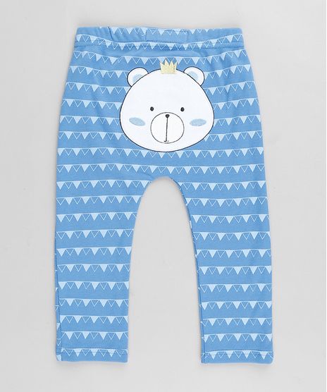 Calca-Infantil-Urso-Estampado-Geometrico-Azul-9677749-Azul_1
