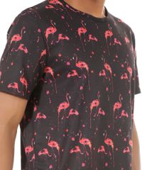Camiseta-Longa--Flamingos--Preta-8518912-Preto_4