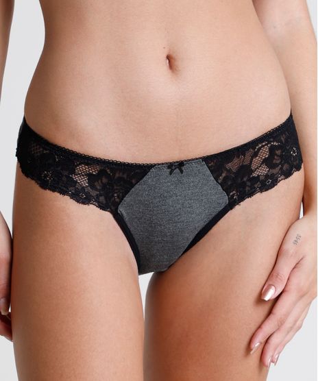 Calcinha-Biquini-com-Renda-Cinza-Mescla-Escuro-9820893-Cinza_Mescla_Escuro_1