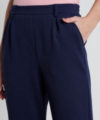 Calca-Feminina-Carrot-Alfaiatada-com-Bolsos-Azul-Marinho-9924295-Azul_Marinho_4