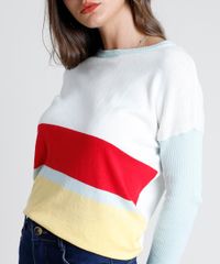 Sueter-Feminino-em-Trico-com-Listras-Decote-Redondo-Off-White-9793675-Off_White_4