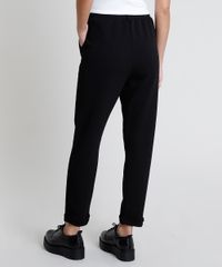 Calca-Feminina-Carrot-Alfaiatada-com-Bolsos-Preta-9924295-Preto_2