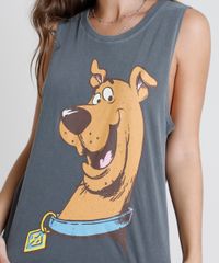 Regata-Feminina-Scooby-Doo-Decote-Redondo-Chumbo-9886204-Chumbo_4