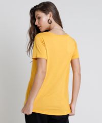 Blusa-Feminina--Breaking-Hearts--Manga-Curta-Decote-Redondo-Mostarda-9886193-Mostarda_2