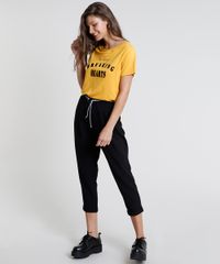 Blusa-Feminina--Breaking-Hearts--Manga-Curta-Decote-Redondo-Mostarda-9886193-Mostarda_3
