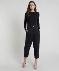 Calca-Jeans-Feminina-Mindset-Cintura-Super-Alta-com-Babado-Preta-9944679-Preto_3