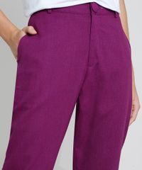 Calca-Feminina-Mindset-Jogger-Alfaiatada-com-Linho-Roxa-9942539-Roxo_4
