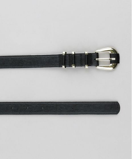Cinto-Feminino-Mindset-em-Couro-com-Fivela-e-Passantes-Metalicos-Preto-9944806-Preto_1