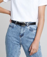 Cinto-Feminino-Mindset-em-Couro-com-Fivela-e-Passantes-Metalicos-Preto-9944806-Preto_2
