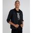 Camisa-de-Sarja-Masculina-com-Bolsos-Manga-Longa--Preto-9661595-Preto_1
