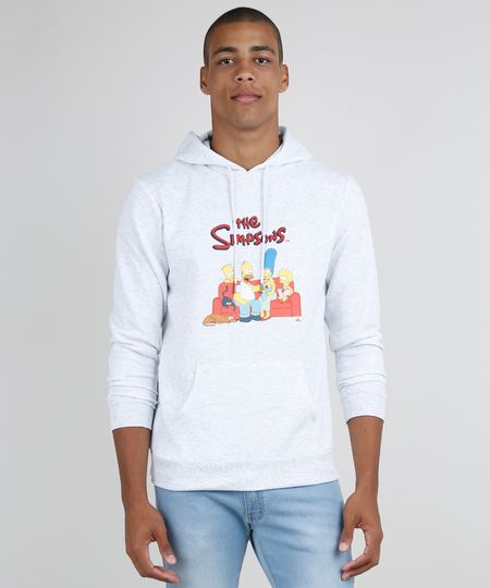 Blusao-Masculino-Os-Simpsons-em-Moletom-com-Capuz-e-Bolso-Canguru-Cinza-Mescla-Claro-9799768-Cinza_Mescla_Claro_1 Blusao-Masculino-Os-Simpsons-em-Moletom-com-Capuz-e-Bolso-Canguru-Cinza-Mescla-Claro-9799768-Cinza_Mescla_Claro_1