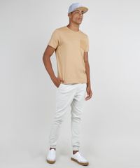 Calca-de-Sarja-Masculina-Jogger-Skinny-Bege-Claro-9873530-Bege_Claro_3