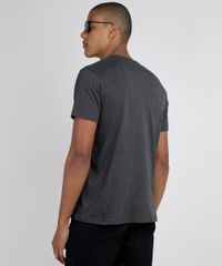 Camiseta-Masculina-Paisagem-Tropical-Manga-Curta-Gola-Careca-Cinza-Mescla-Escuro-9858411-Cinza_Mescla_Escuro_2