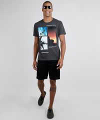 Camiseta-Masculina-Paisagem-Tropical-Manga-Curta-Gola-Careca-Cinza-Mescla-Escuro-9858411-Cinza_Mescla_Escuro_3
