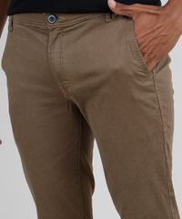Calca-de-Sarja-Masculina-Skinny--Marrom-Claro-9874897-Marrom_Claro_2