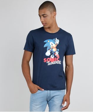 Camiseta-Masculina-Sonic-Manga-Curta-Gola-Careca-Azul-Marinho-9828146-Azul_Marinho_1