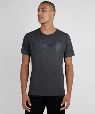 Camiseta-Masculina-Batman-Manga-Curta-Gola-Careca-Cinza-Mescla-Escuro-9727010-Cinza_Mescla_Escuro_1